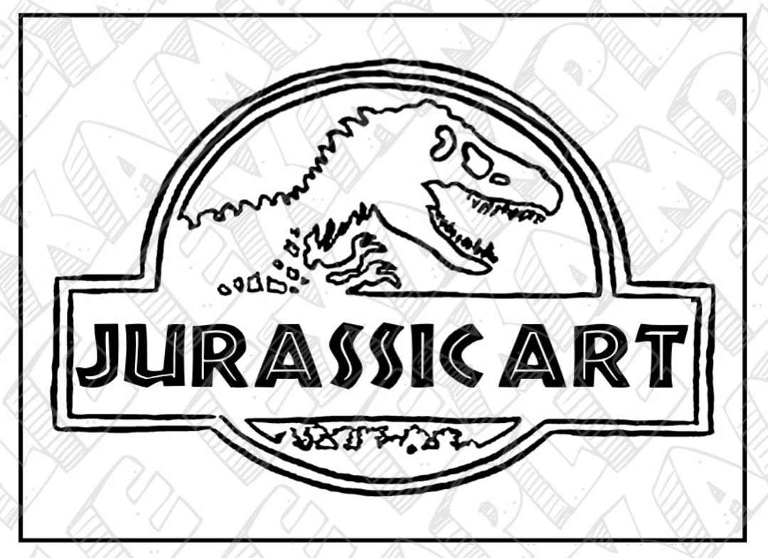 PDF: Jurassic Art Sign Themed Dinosaur Sign Party Zone Paleo Caveman ...