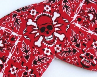 RIP Eye Mask in Red Fully Adjustable