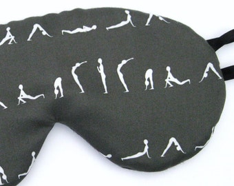 Yoga Eye Mask en Algodón Orgánico disponible con Acolchado Básico o de Lujo