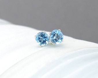 Swiss Blue Topaz Gemstone Earring Drop Dangle Style Earring 2.2 Long 925 Sterling Silver Plated Jewelry Handmade Silver Girl/'s Earring