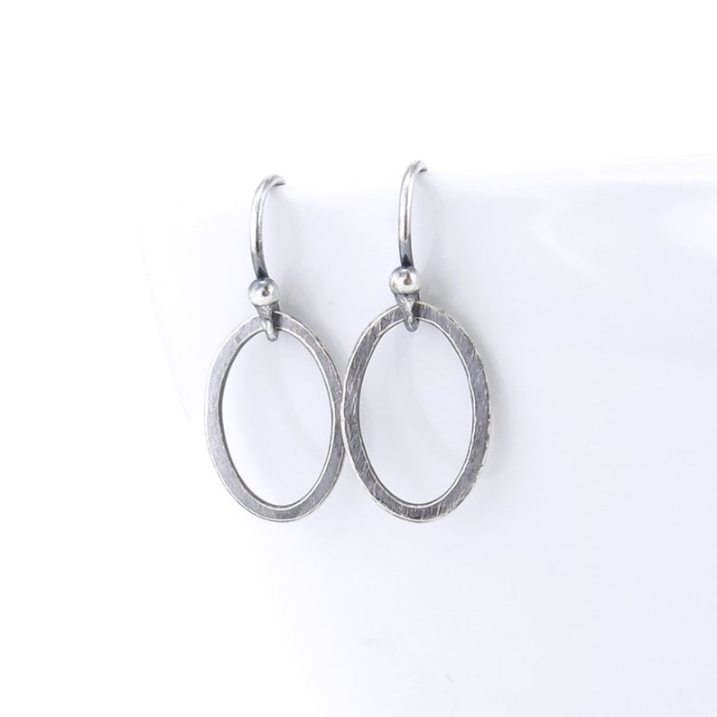 Tiny Silver Earrings Dangle Silver Earrings Simple Everyday Etsy India