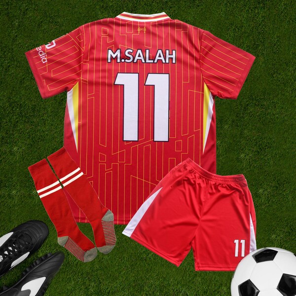 Egyptian Football Custom Off Shoulder Maxi Dress Yalla Masr - Red Ver LT15 main image 1