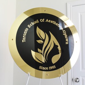 Custom Business Signs | Personalised Business Logo Sign | Business Sign | Custom Business Logo | Custom Sign | Home Business Sign