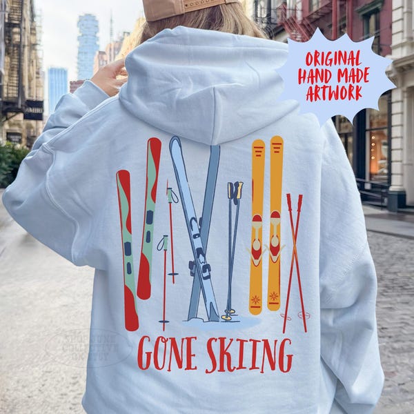 Apres Ski Hoodie UNSX Ski Trip Sweatshirt Gone Skiing Shirt Park City Sweatshirt Ski Trip Favor Ski Girls Trip Aspen Colorado Gift for Skier