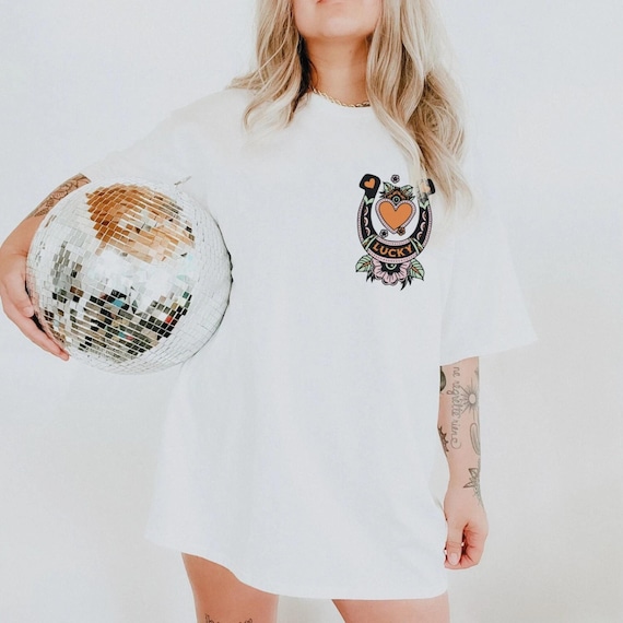 Tシャツ・カットソー Luxury Street Wear washed vintage tee lovely girl unisexual Graphic Boxy T-shirt - Grey | Levi's® US