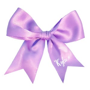 Customizable Hair Bow Clip for Dancers
