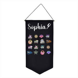 Dance Pin Banner with Customizable Name