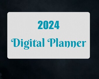 Digital Planner: Monthly Student Planner | Interactive Notes | Digital Organizer PDF Download