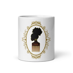 HBCU Bethune Cookman AfroPic 11 oz Mug
