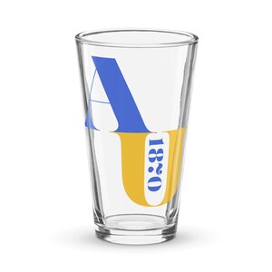 HBCU アレン大学 パイントグラス