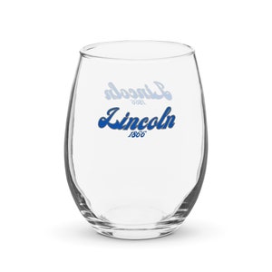 HBCU Lincoln  1866 Stemless Smoothed Out Drinkware