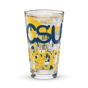 Coppin State University Against the Wall Pint Glass