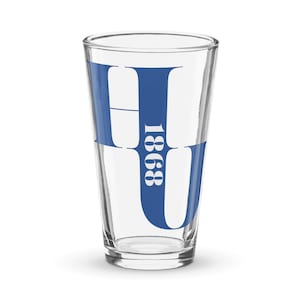 HBCU Hampton University Pint Glass