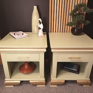 SOLD OUT. Limerick and Gold Side Tables