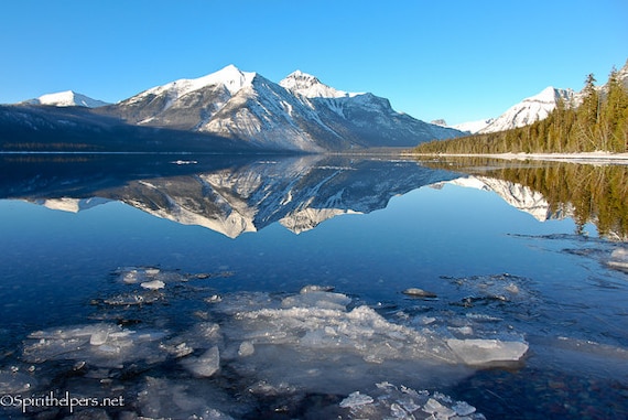 Iceberg Lac Mcdonald Paysage Du Montana Icebergs Montana Etsy Iceberg Lac Mcdonald Paysage Du Montana Icebergs Montana Etsy