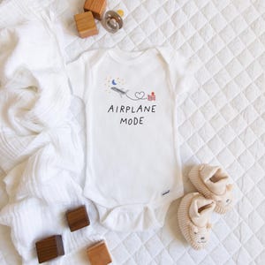 childrens airplane mode onesie