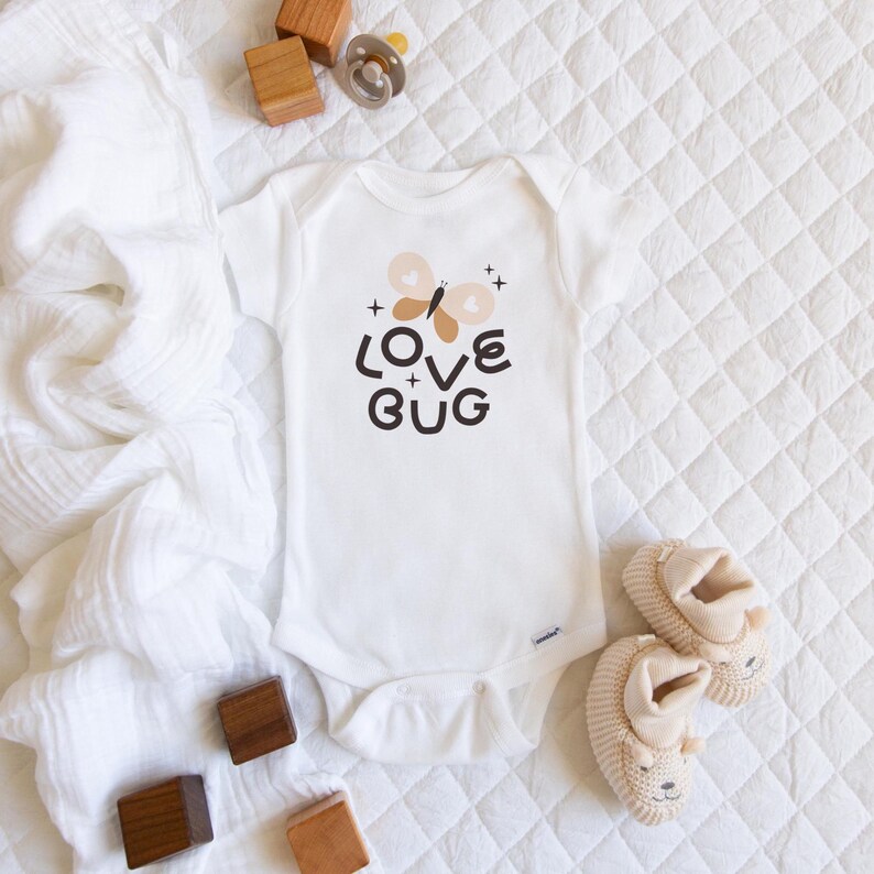 childrens love bug onesie