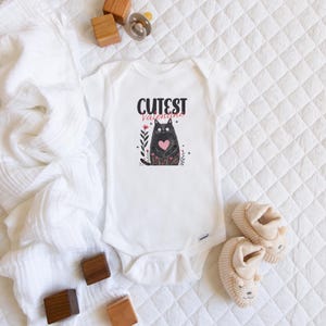 childrens cutest valentine onesie