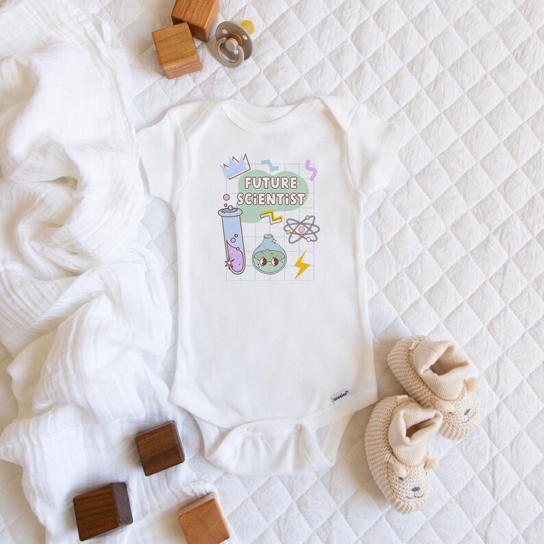 childrens future scientist onesie