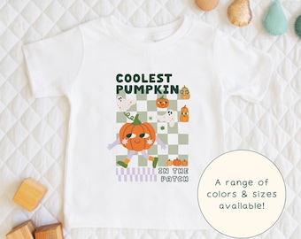 Coolest Pumpkin In the Patch | Cute Children's T-Shirt Cute Autumn Pumpkin Themed Gift For Kids & Fall-Lover Short Sleeve Cute Baby Onesie®