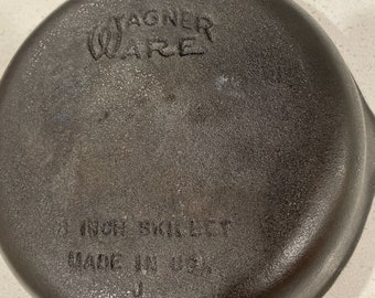 Fully Restored Wagner Ware #5 Cast Iron Skillet
