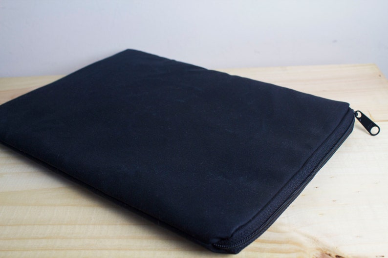 Waxed Canvas iPad Pro 12.9, 10.5 iPad Pro, iPad Pro 9.7, iPad Pro Sleeve, Case, Cover Padded image 1