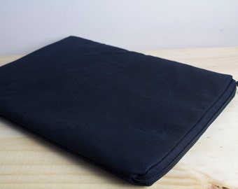 Waxed Canvas - The New 13" or 15" Macbook Pro, 13" or 15" MacBook Pro/13" or 15" Macbook Pro Retina Display Laptop Sleeve Case Cover-Padded