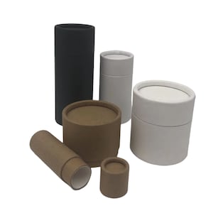 Pacote de amostras aleatórias de embalagens ecológicas para cosméticos, potes pequenos, tubos de protetor labial, potes de cosméticos e potes de pó