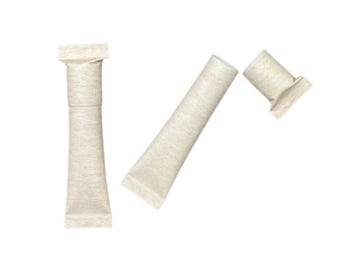 6 Eco Friendly Squeeze-Up Lip Balm Tubes .21oz 6g, Kraft Paper Cosmetic Container, Wholesale Compostable Eco Friendly Packaging