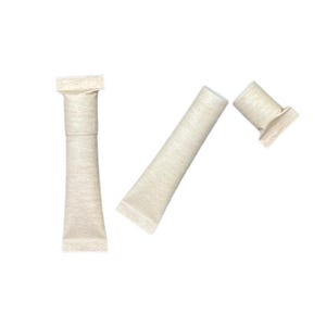 12 tubos de bálsamo labial exprimibles ecológicos de 6 g (0,21 oz), envase de papel kraft para cosméticos, embalaje compostable ecológico al por mayor.