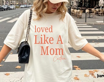 Personalized Bonus Mom Shirt, Bonus Mama Tee with Name, Custom Stepmom Comfort Colors Christmas Birthday Gift, Stepmother Wedding Tshirt