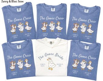 Goose Bachelorette Party Shirts, Goose Crew Bach Trip Tee, Funny Bridal Party Shirt, Custom Bride Squad Miami Bach 2026 Gift