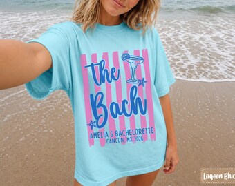 My Final Fiesta Bachelorette Shirt, Personalized Margarita Bride Tee, Comfort Colors Beach Bach Trip Tequila Squad Bridal Party Custom Name
