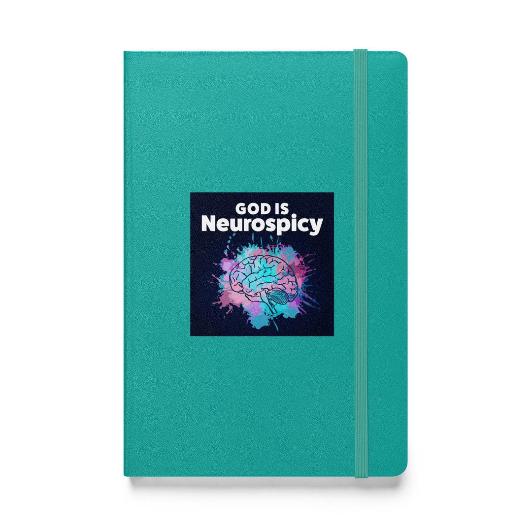 God is Neurospicy | Hardcover Bound Notebook | Neurodivergent ...