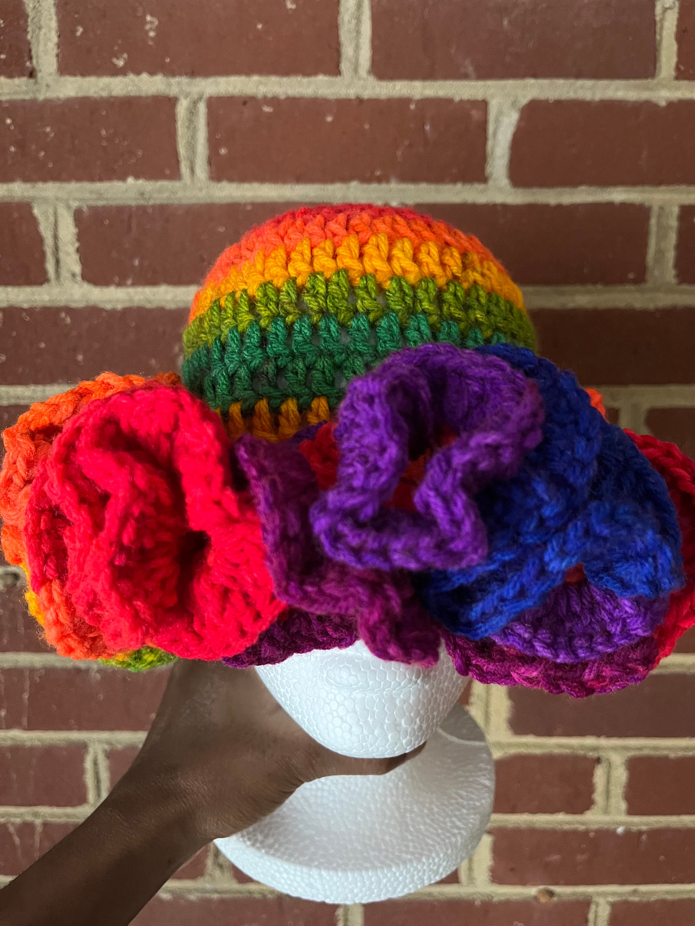 Crochet Ruffle Hat - Etsy