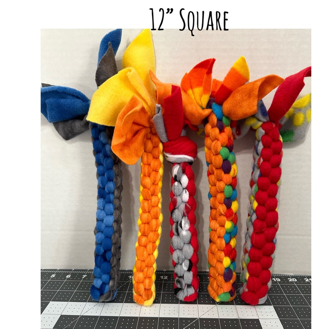 12 Fleece Dog Ropes for MEDIUM/LARGE Dogs Square Knot Etsy