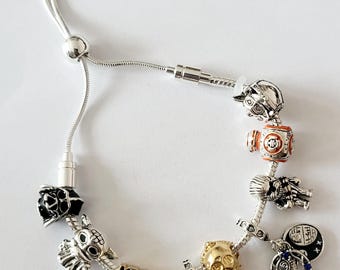 Star Wars Character Themed Bracelets | Charms | Adjustable
