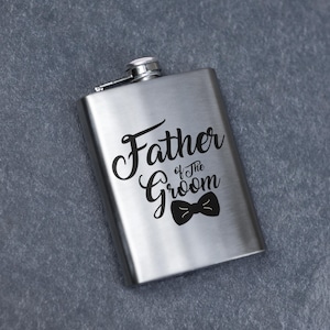 Personalised Hip Flasks, Perfect Gift for Groomsmen, Custom Boys Whiskey Flask, Stag Party Gifts