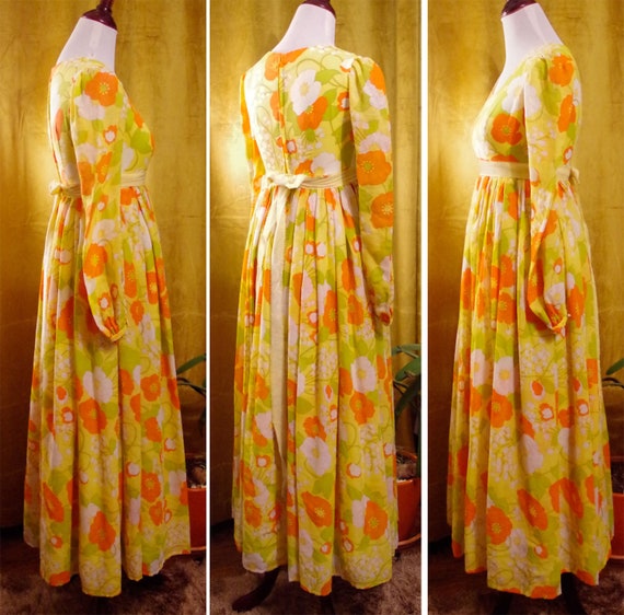 SUNSHINE Daisy 1960's 70's Vintage Bright Golden … - image 4