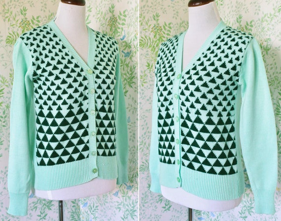 TRIANGLES 1960's 70's Vintage Geometric MOD Brigh… - image 3