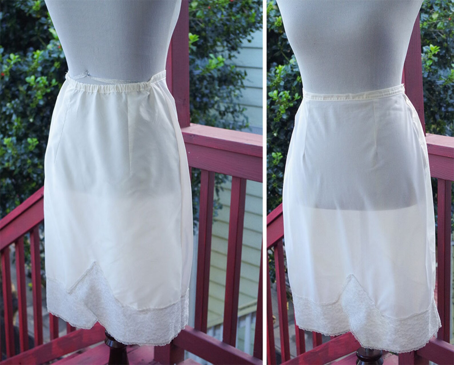 CREAM White 1960 s 70 s Vintage Nylon Slip Skirt W Etsy cream-white-1960-s-70-s-vintage-nylon-slip-skirt-w-etsy