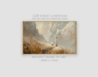 Christian Frame TV Art: Jesus, der gute Hirte (Digitaler Download)