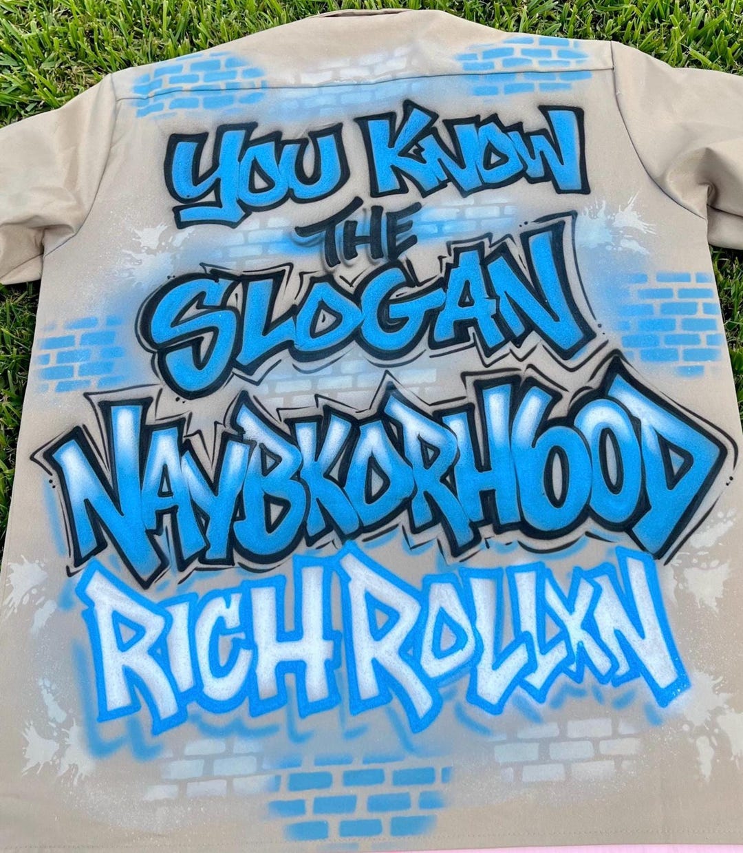 Airbrush Dickies Memorial Shirt - Etsy