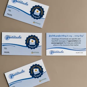 Grüße der Dankbarkeit Karten | Classic Collection 2nd Edition | Arbeitswertschätzungskarten | Mitarbeiter Geschenke | Team-Gebäude Übung