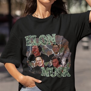 Elon Musk, Elon Musk t-shirt, Elon Musk graphic tee, Elon Musk retro t-shirt, Elon Musk vintage tee, Elon Musk money tee, gift, TSS-P