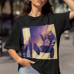 oblivion, oblivion t-shirt, oblivion oversized tee, oblivion graphic tee, person falling t-shirt, unisex oblivion tee, TSS-P t-shirt