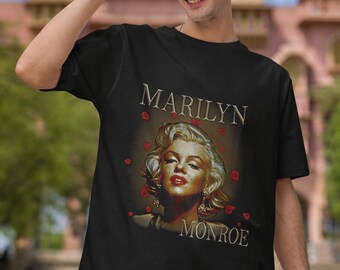 コリアグランドセール 2025 Tee, Monroe Marilyn Vintage Tee Premium Monroe Marilyn Tシャツ(半袖+袖なし)