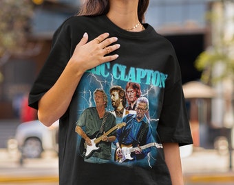 Eric Clapton, Eric Clapton T-shirt, Eric Oversized T-shirt
