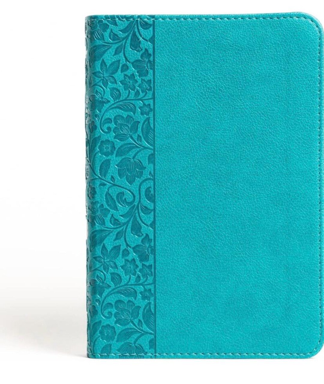 Personalized Teal Bible, Compact Reference Bible, Teal Leathertouch ...