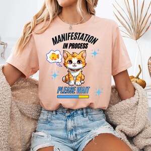 Funny Cat T-Shirt, Kitty Tee, Cute Animal Shirt, Cat Lover Gift, Feline Top